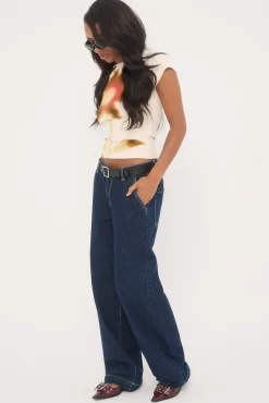 Billie Low Rise Jean Indigo