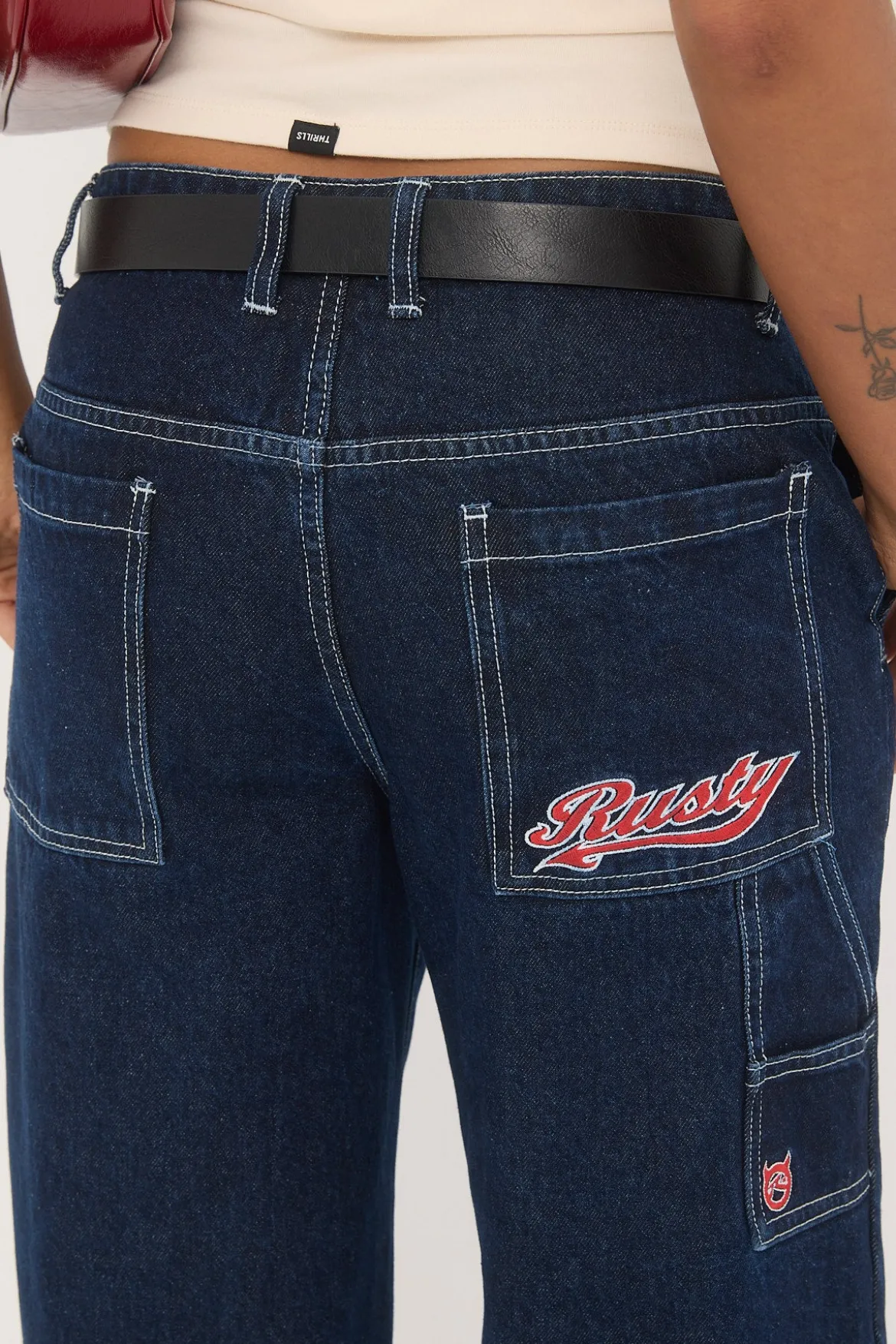 Billie Low Rise Jean Indigo