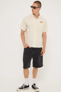 Bistro Short Sleeve Shirt Bone