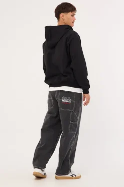 Bitten Twice Biggest Slacker Carpenter Jean Black Fade