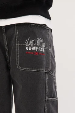 Bitten Twice Biggest Slacker Carpenter Jean Black Fade