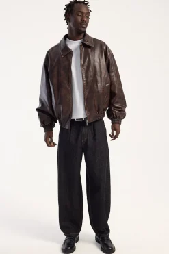 Blanco Pleated Jean Raw Black