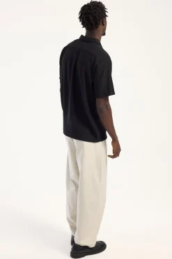 Blanco Pleated Tailored Trouser Ecru