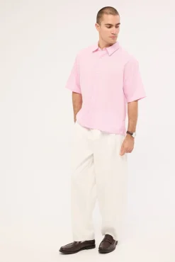 Blanco Pleated Tailored Trouser White