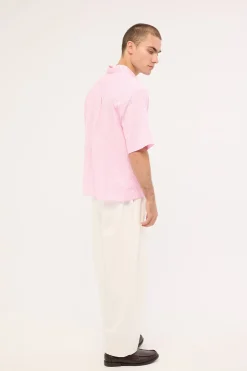 Blanco Pleated Tailored Trouser White