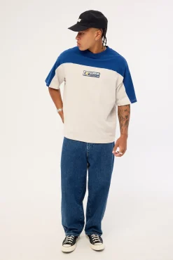 Blender Oversize Panel Tee Blue Depths