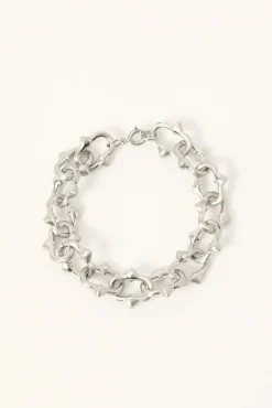 Blight Bracelet Brushed Silver