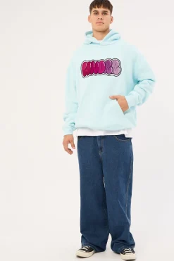 Blissed Hood Sweat Baby Blue