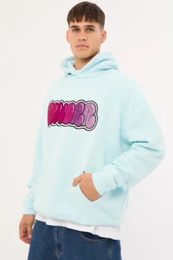 Blissed Hood Sweat Baby Blue