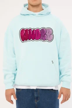Blissed Hood Sweat Baby Blue