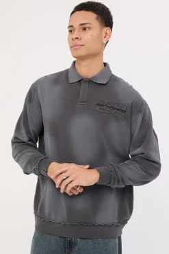 Blitz Rugby Shirt Sunfade Black