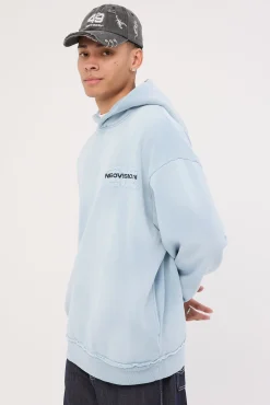 Blitz Street Hoodie Sunfade Light Blue