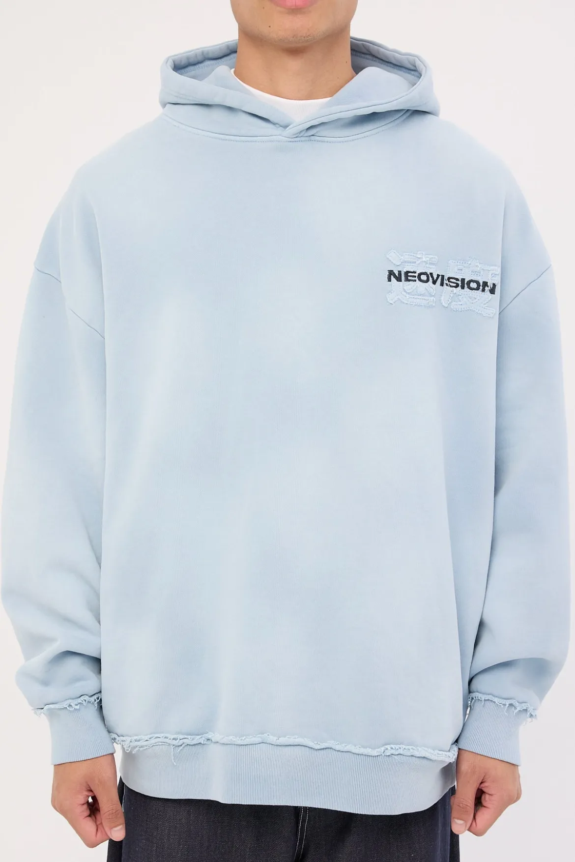 Blitz Street Hoodie Sunfade Light Blue