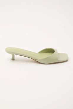 Blossom Patent Heel Sage
