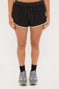 Boardrider Micro Boardshort Black Lime