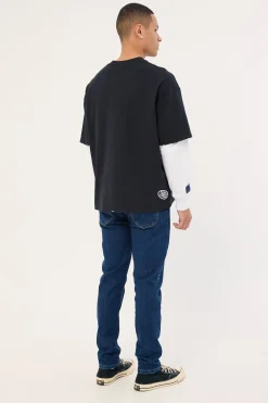 Bones Denim Jean Dark Rinse Blue
