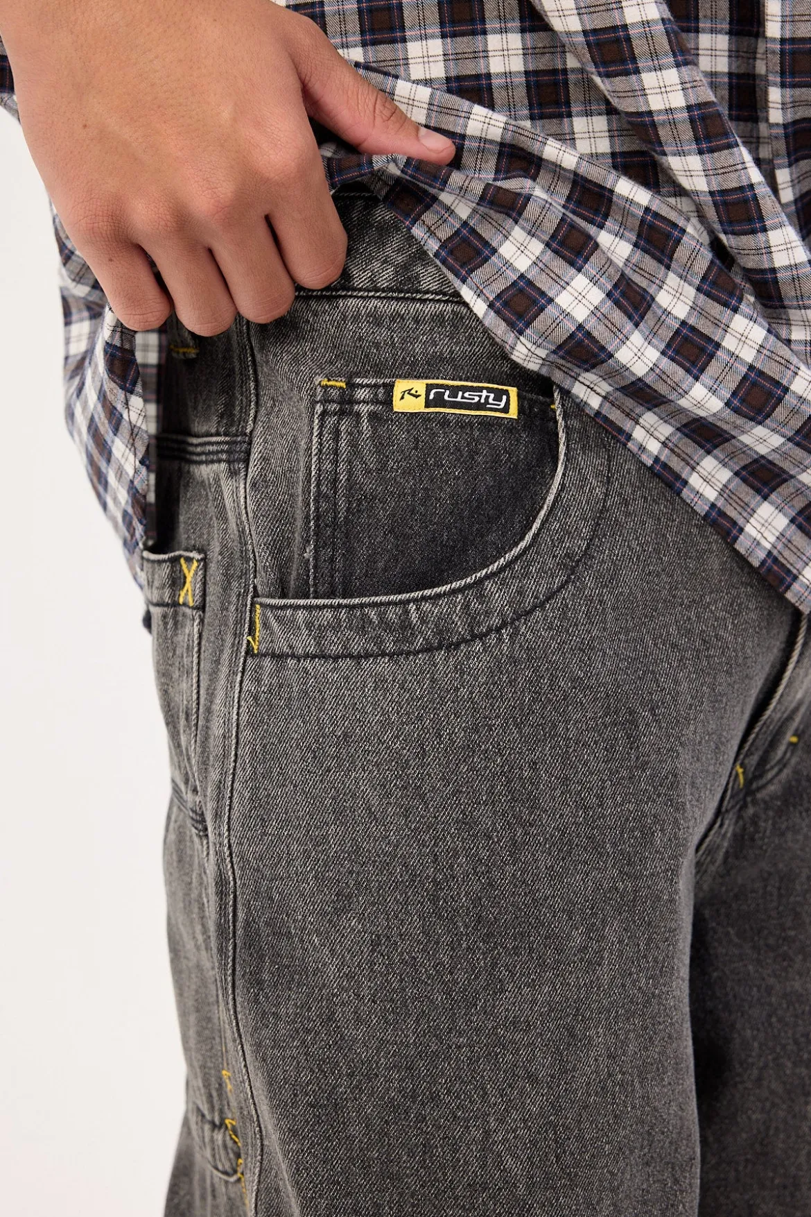 Boneyard Cacoon Jean Washed Black