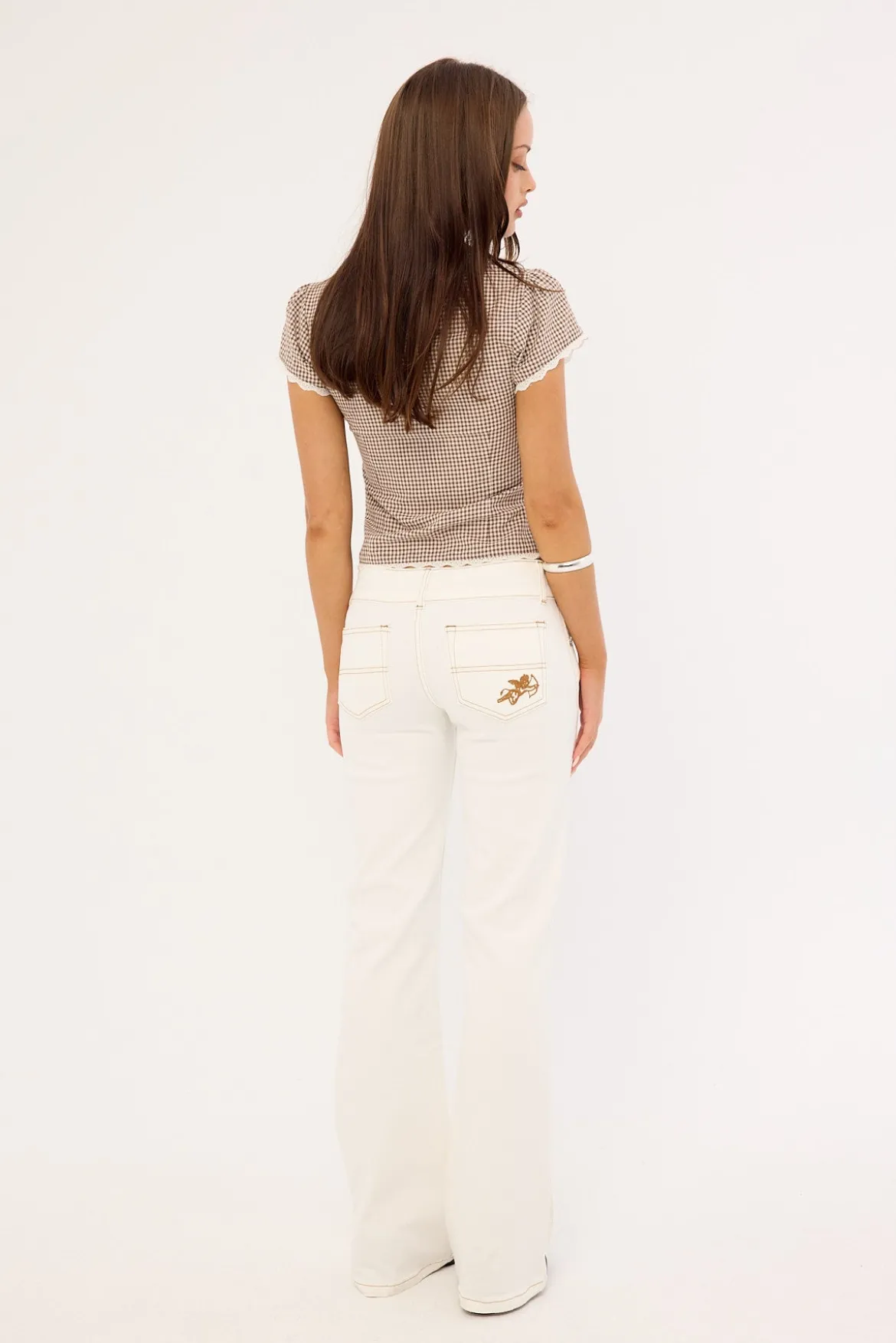Bootcut Low Rider Jean Clean Out