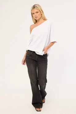 Bootcut Low Rider Jean Worship Black Dust