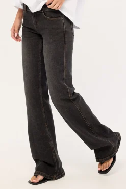Bootcut Low Rider Jean Worship Black Dust