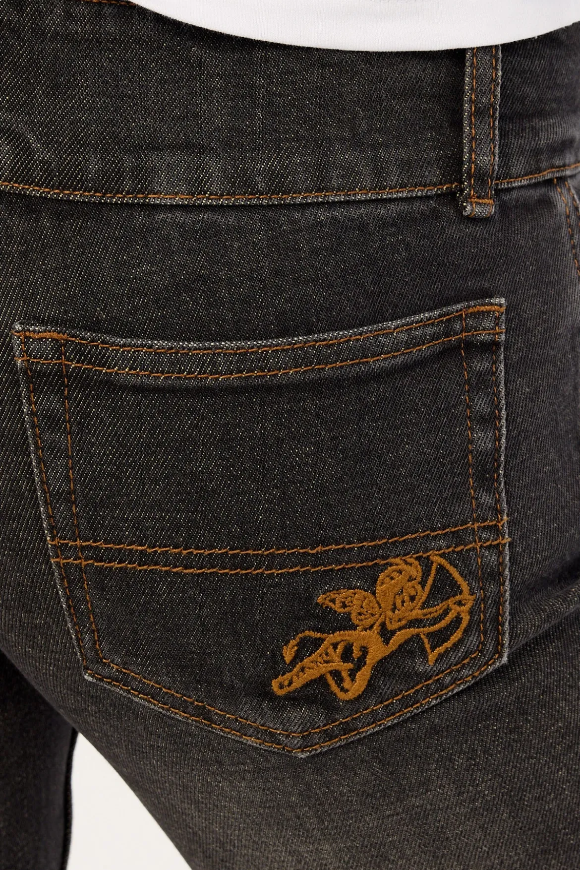 Bootcut Low Rider Jean Worship Black Dust