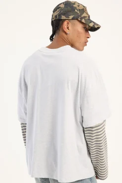 Bottega Shirt Ash Stripe