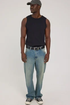 Bound High Neck Tank Black