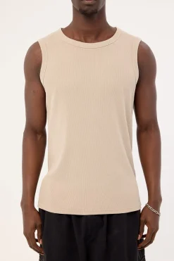 Bound High Neck Tank Washed Granite