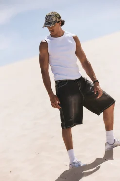Bound High Neck Tank White