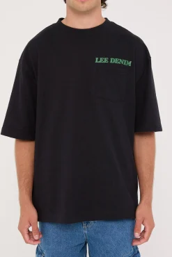 Box Cutter Pocket Tee Black