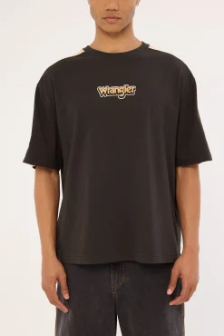 Boxcar Panel Tee Worn Black