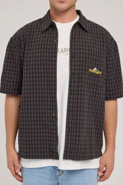 Boxcar Shirt Black Check