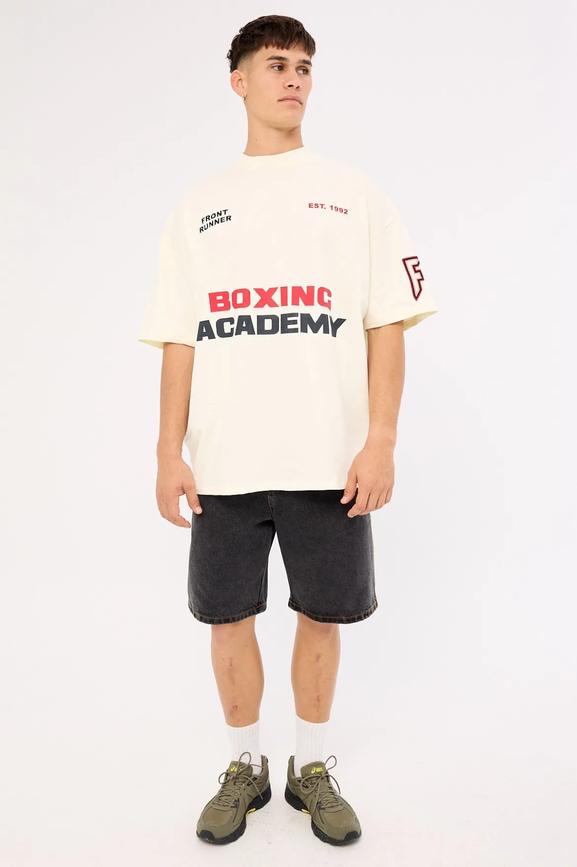 Boxing Academy Tee Vanilla