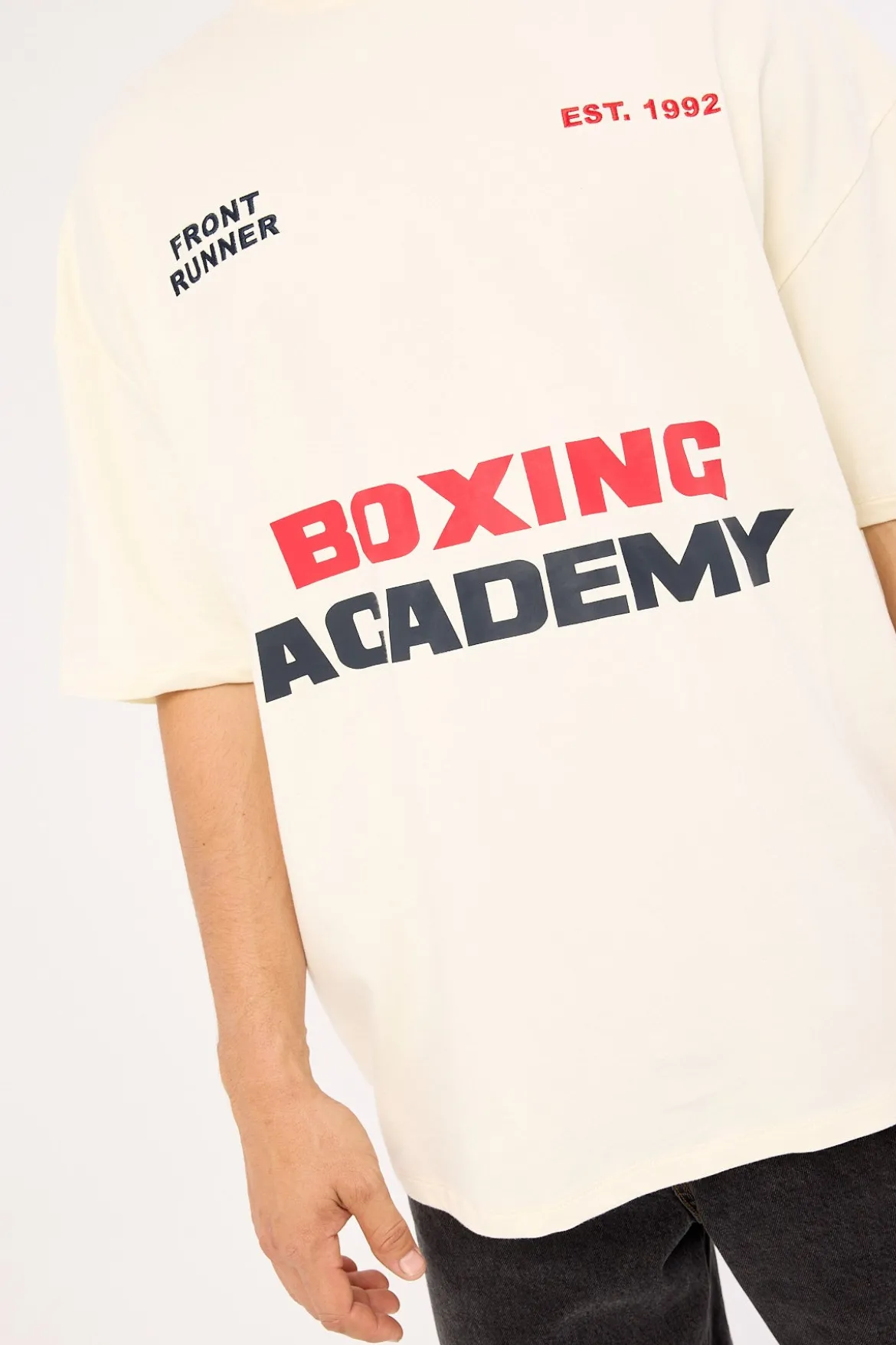 Boxing Academy Tee Vanilla