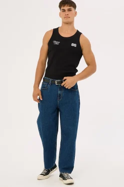 Brady Luxe Singlet Tank Black