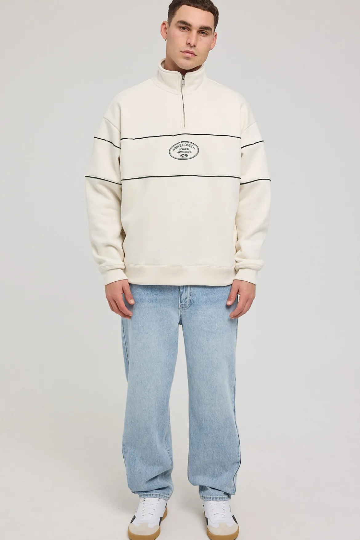 Brando Straight Jean Fog Blue