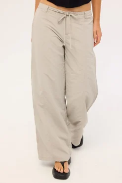 Briar Low rise Wide Leg Pant Grey