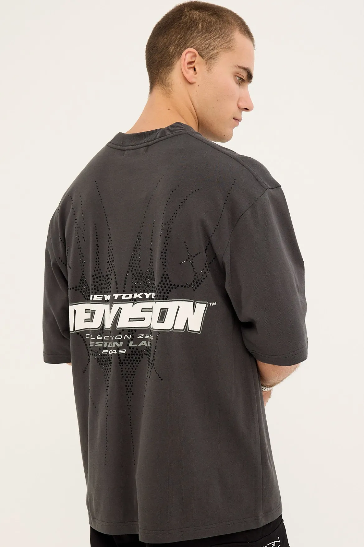 Brimstone Street Super Heavy Tee Asphalt