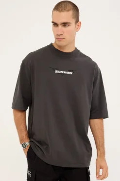 Brimstone Street Super Heavy Tee Asphalt