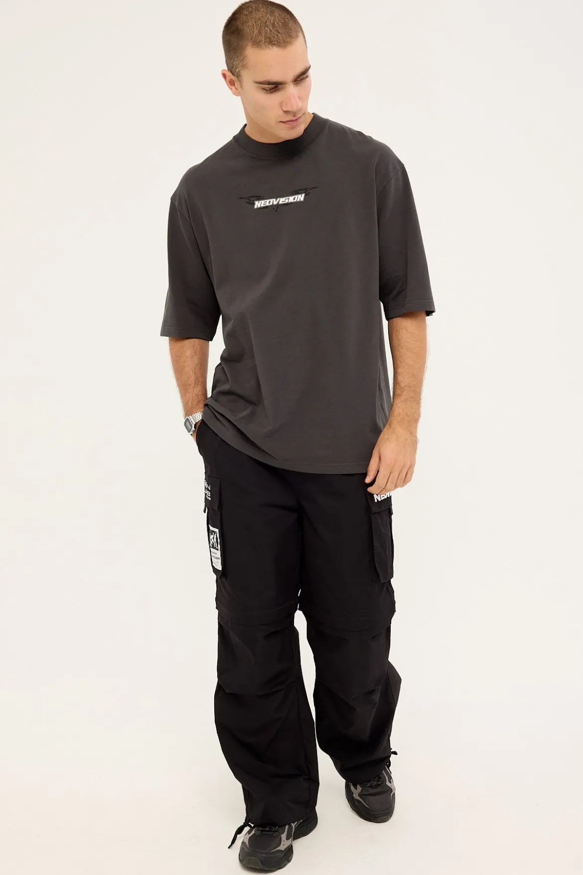 Brimstone Street Super Heavy Tee Asphalt