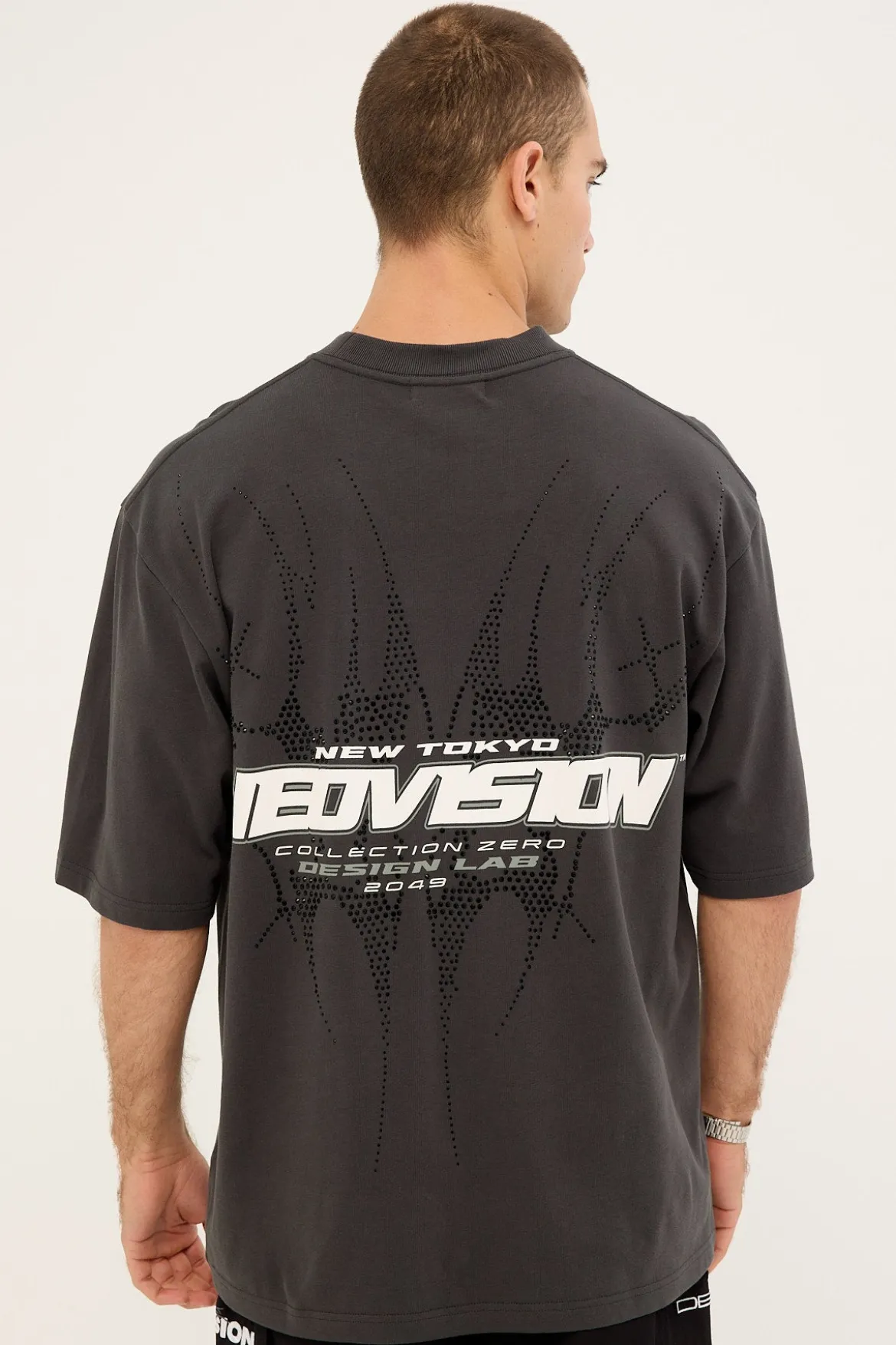 Brimstone Street Super Heavy Tee Asphalt