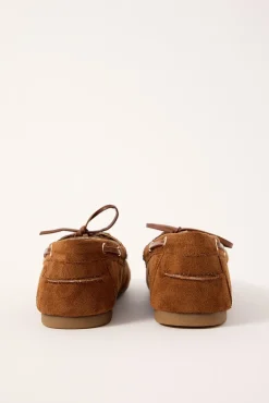 Brody Boat Shoe Chestnut Tan Micro