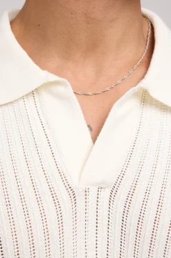 Bruno Knitted Polo White