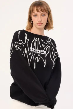 Brutal Knit Sweater Black