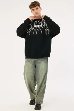 Brutal Knit Sweater Black