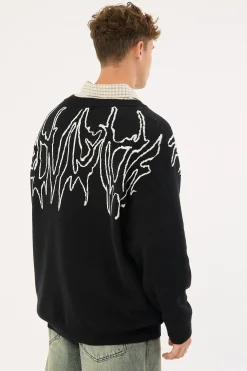 Brutal Knit Sweater Black