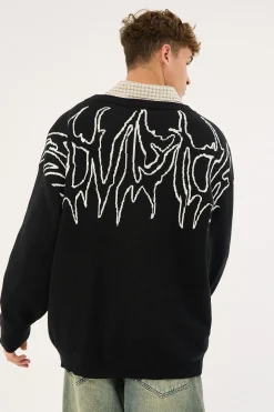 Brutal Knit Sweater Black