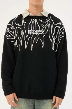 Brutal Knit Sweater Black