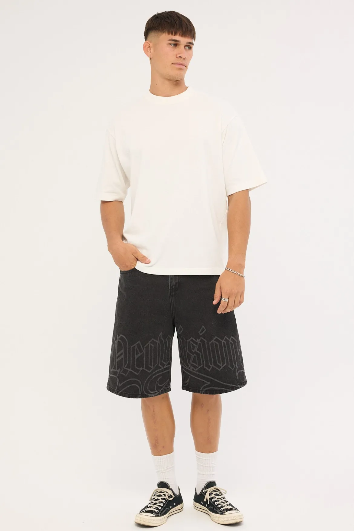 Brute Nexa Baggy Jort Barley Black