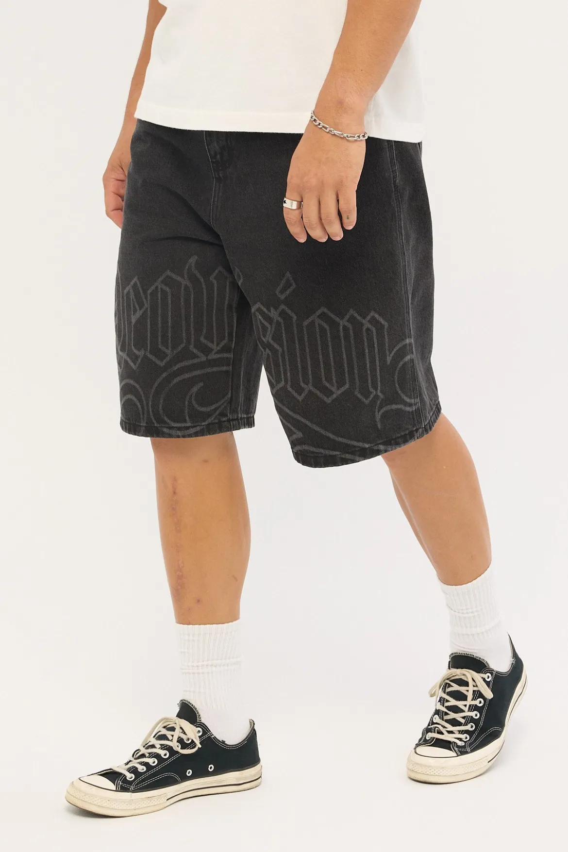 Brute Nexa Baggy Jort Barley Black